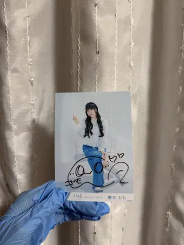 사쿠라이 모모 사인 포함 브로마이드