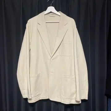 AURALEE LOOSE TWILL OVER JACKET