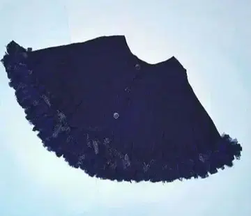 새상품급 블랙 스톨, 망토 라메입술 프린지 부착 NOVESPACIO