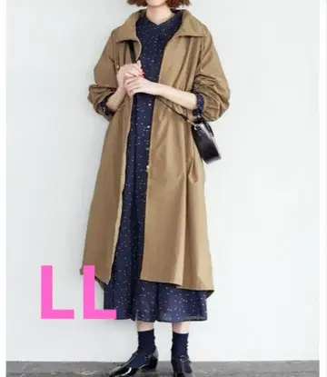 [ 펠리시모 ] 발수 롱 코트 LL