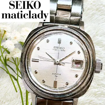 작동 세이코 매틱 레이디 수동 와인딩 데이데이트 y2k 00s 2517