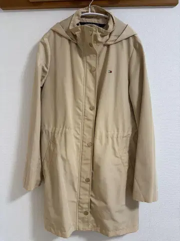 Tommy Hilfiger 베이지 트렌치코트