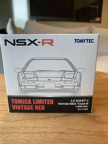 TOMYTEC 혼다 NSX 타입 R 1/64 토미카 리미티드 빈티지