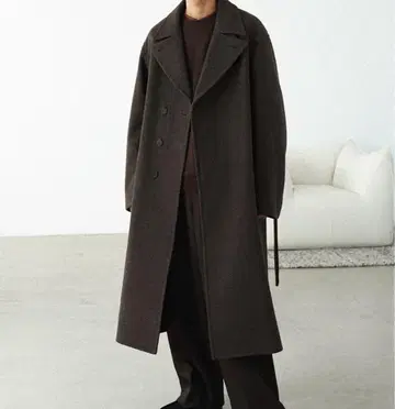 SMOOTH HERRINGBONE MAXI 오버 코트