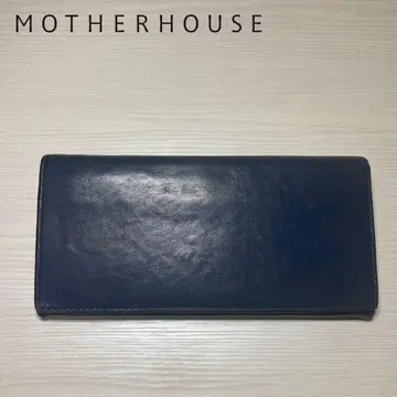 Motherhouse 장지갑 앤티크 가죽 네이비