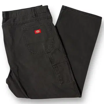 Dickies 블랙 페인터 팬츠 멕시코제 덕지 구제 의류 W46