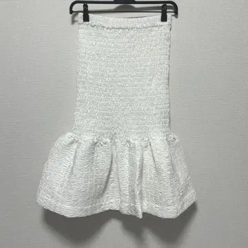 드리스 반 노튼 코튼 포플린 셔링 스커트