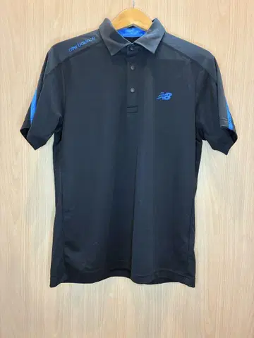 [ 새상품급 ] New Balance 블랙 피케 셔츠