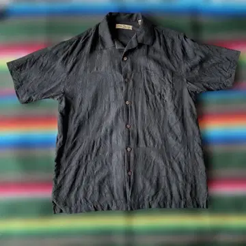Tommy Bahama 반팔 셔츠 S 100% 실크