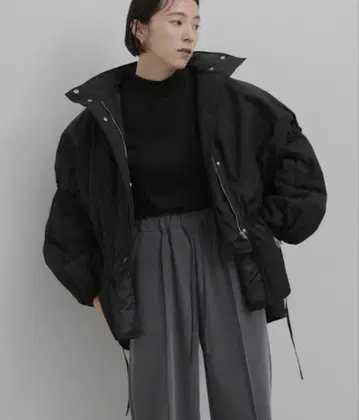 select MOCA 레이어드 볼륨 슬리브 다운