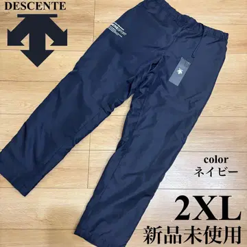 새상품 데상트 DESCENTE 바람막이 팬츠 테이퍼드 팬츠 골프