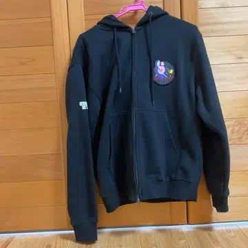 BT21 BTS cooky 정국 블랙 후드티 공식 상품