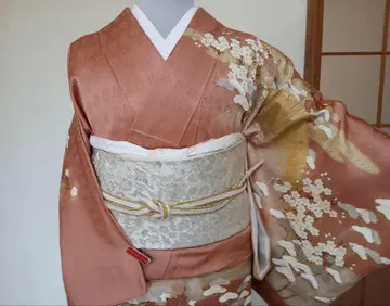호몬기 순수 실크 화려함