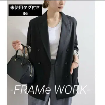 프레임워크 TR 스트레치 DB 자켓 36
