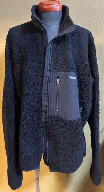 Patagonia 플리스 자켓 XL 블랙 구제 의류