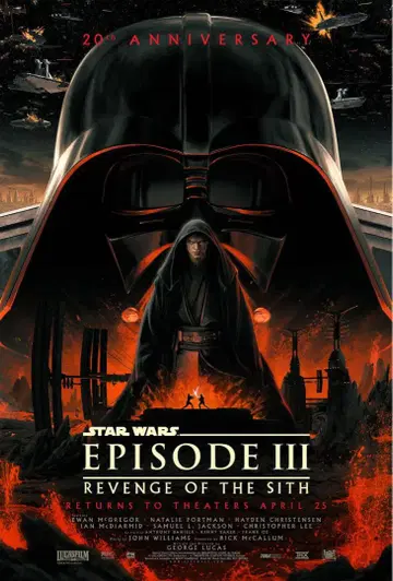 STAR WARS EPISODE III 시스의 복수 포스터 20주년 기념