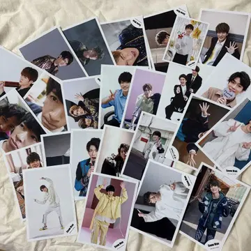 후카사와 타츠야 SnowMan 공식 사진 25장 세트
