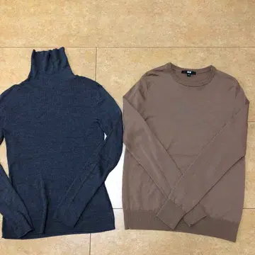 3 유니클로, 스웨터 2장