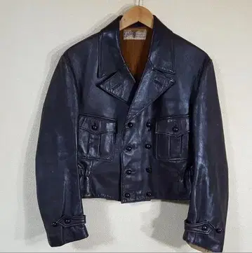 독일제? 빈티지 더블 라이더스 가죽 자켓