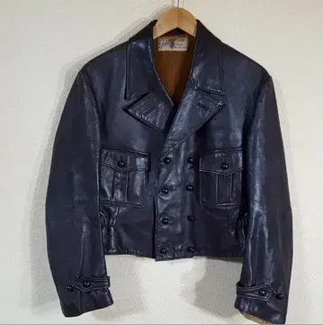 독일제? 빈티지 더블 라이더스 가죽 자켓