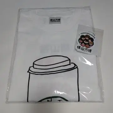 요코야마 만박 굿즈 벤T셔츠 스티커 세트 미사용 새상품