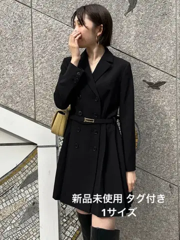 SNIDEL 자켓 미니 원피스