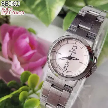 [배터리 새상품] SEIKO 루키아 1F21-0AC0 쿼츠 여성용 작동품