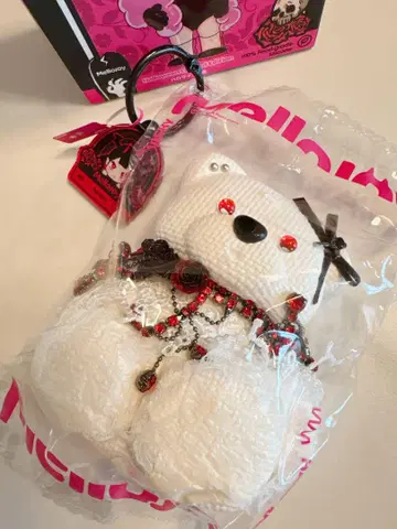 새상품 mellojoy 고성 시리즈 큐트 심판 화이트 곰
