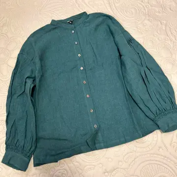 티아라 린넨 블라우스