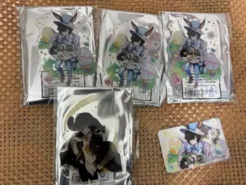 문호 스트레이독스 문스토 콜라보 카페 본점 아크릴 스탠드 카드 포오