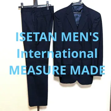 울 100% 수트 상하의 이세탄 MEN'S 메이저 메이드 일본제