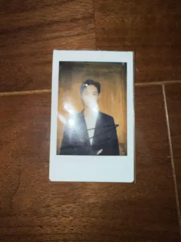 GOT7 JAYB 친필 사인 폴라로이드