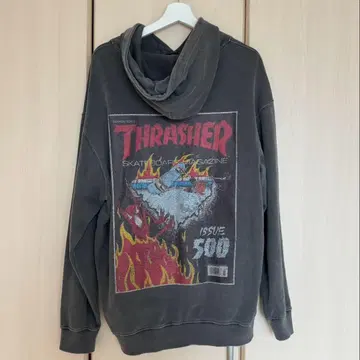 THRASHER 그래픽 후드티 M 사이즈