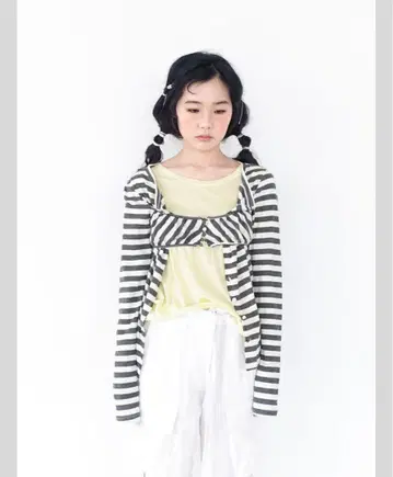 페어리 보더 가디건 한국