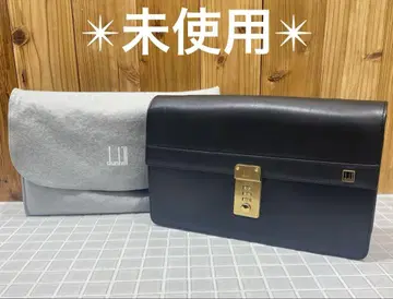 미사용품! 던힐 dunhill 세컨드/클러치백