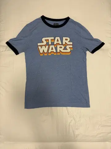 STAR WARS 블루 90년대 티셔츠