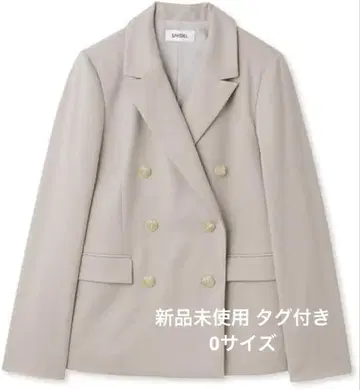 SNIDEL Sustainable 더블 자켓