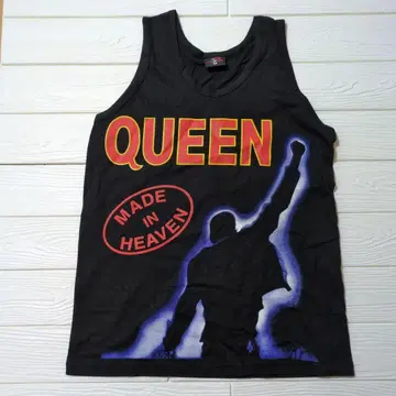 QUEEN 탱크탑 M 사이즈 블랙 MADEINHEAVEN