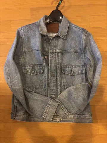 라이트 블루 데님 자켓 사이즈 S