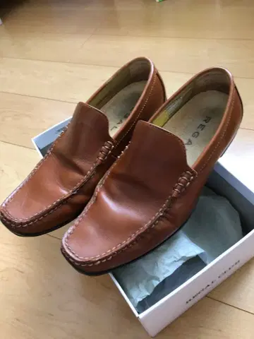 REGAL 리, 브라운 로퍼 #고급스러운 한 켤레, 재팬 메이드