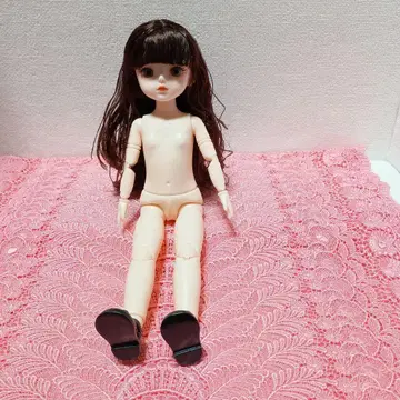 구체관절 인형 브라운 헤어