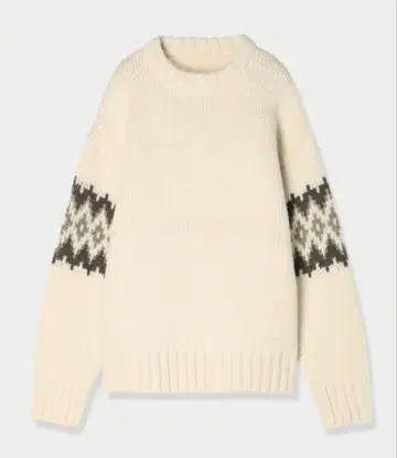 louren nordic knit pullover