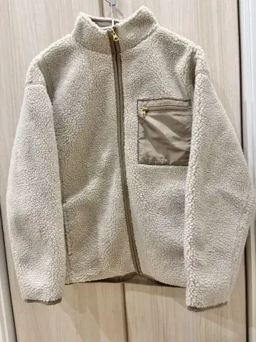 르농큐르 방풍 보아 블루종