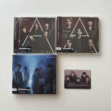 A! group CD [ A ] BEGINNING 3형태 세트