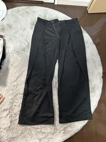 HARE 블랙 와이드 팬츠 S 사이즈