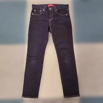 새상품급 RED CARD 레드 가드 다크 블루 스트레이트 데님