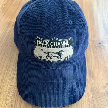 Back Channel 네이비 캡 코듀로이