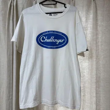 challenger 오벌 로고 T L 사이즈