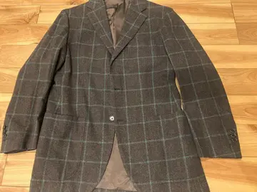 BEAMS 체크 무늬 테일러드 자켓