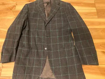 BEAMS 체크 무늬 테일러드 자켓